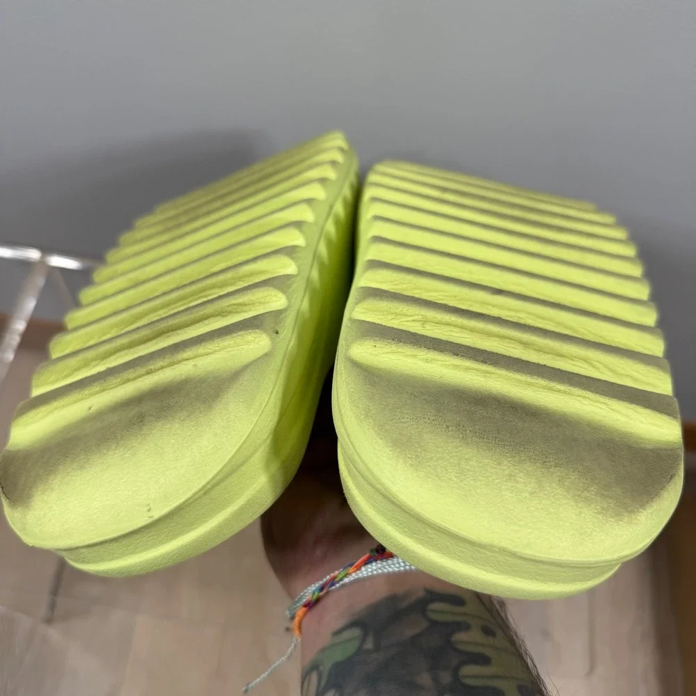 Adidas Yeezy Slide Glow Green Size 12